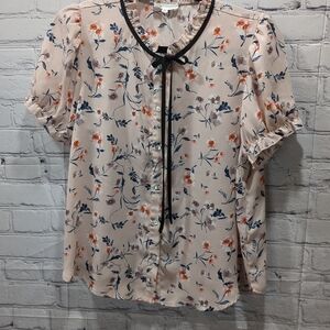 Floral Print Women's Top